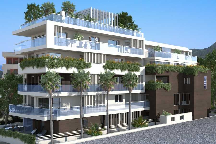 Dreizimmer-Neubauwohnung mit Balkon
