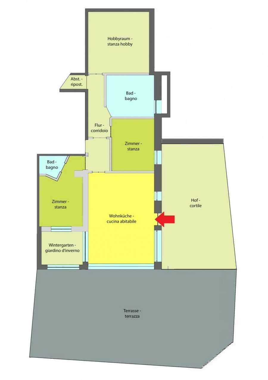 Geräumige Dreizimmerwohnung mit großer Terrasse 7