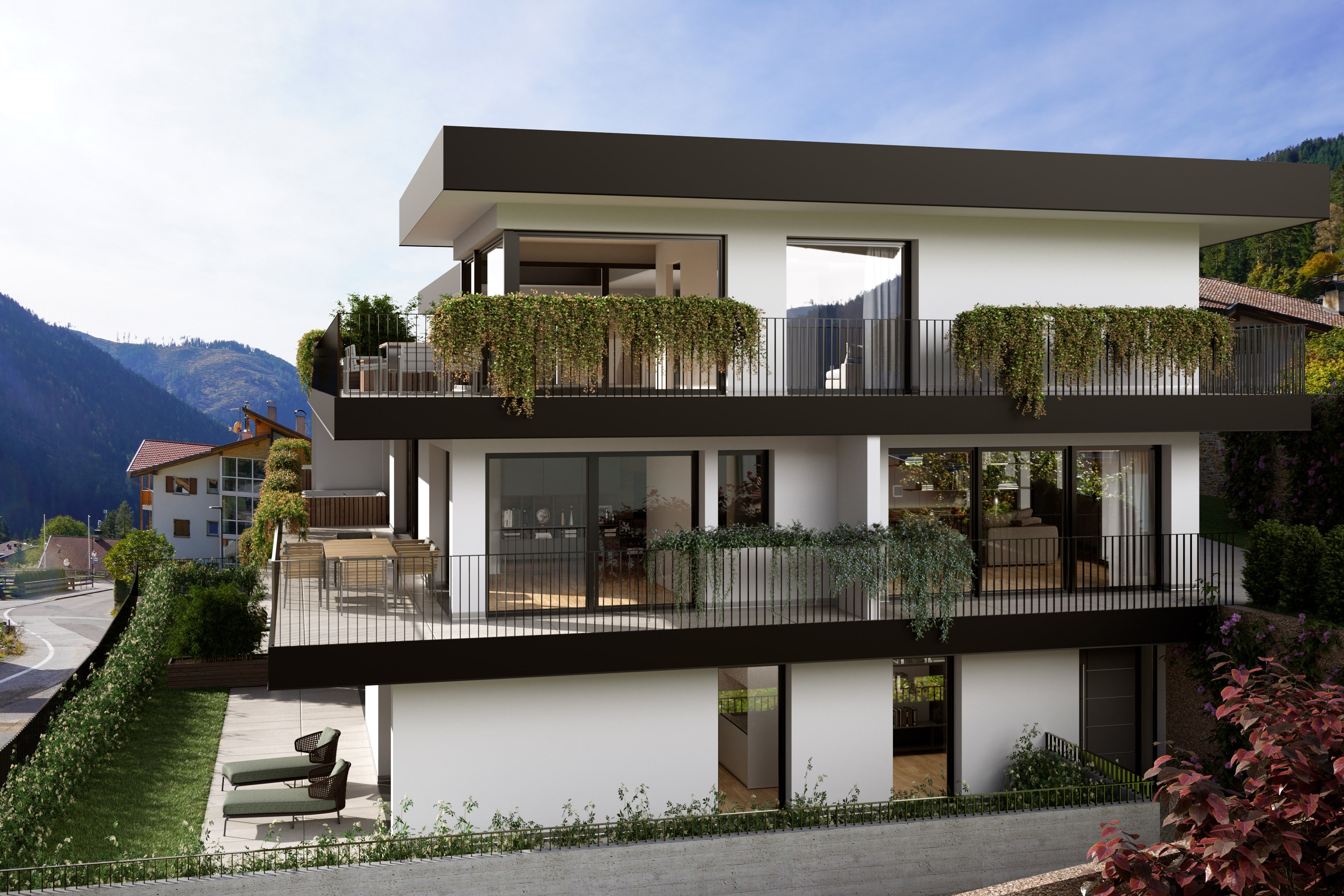 Moderne 3-Zimmerwohnung mit Garten und Terrasse in Welschnofen Moderne 3-Zimmerwohnung mit Garten und Terrasse in Welschnofen