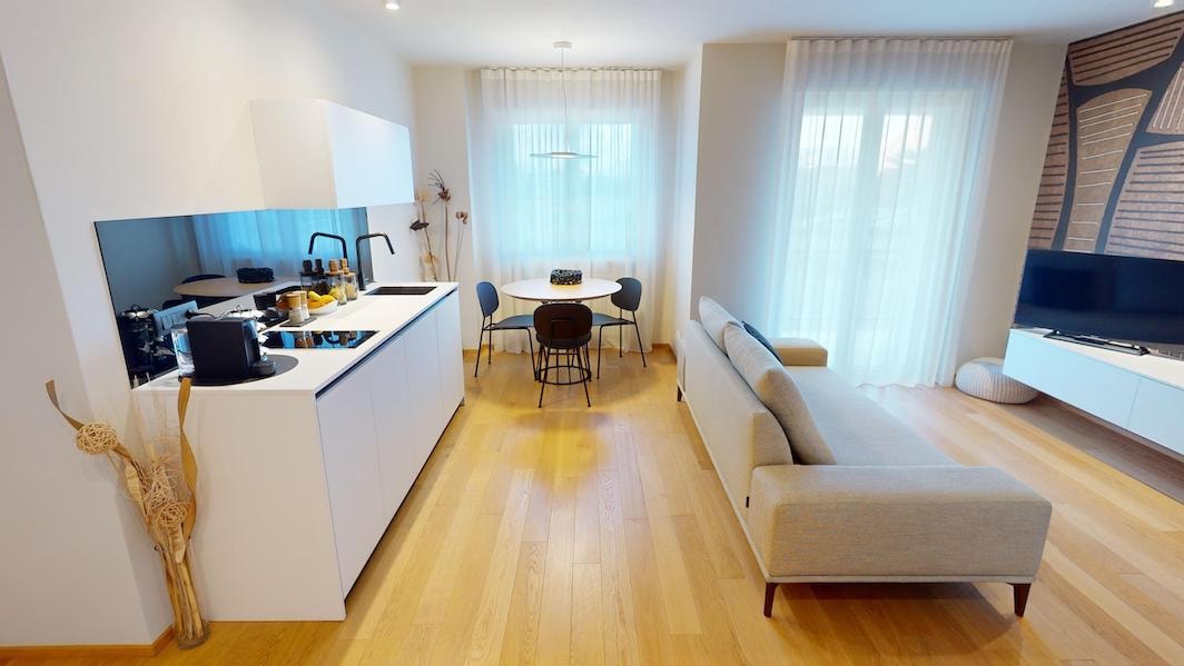 Elegante 2-Zimmerwohnung in Bozen mit Balkon und vollmöbiliert 2 Elegante 2-Zimmerwohnung in Bozen mit Balkon und vollmöbiliert 2