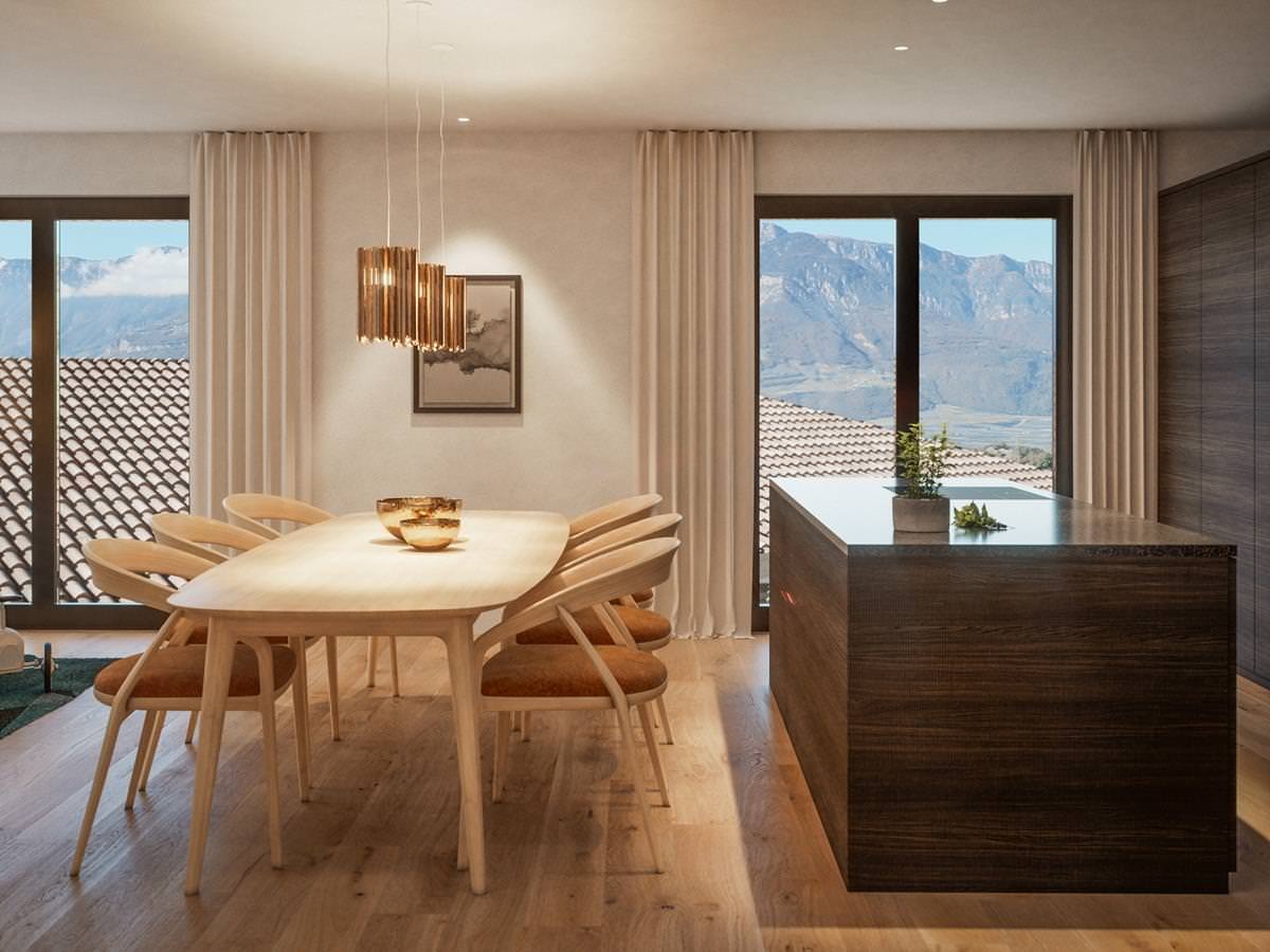 B16: 4-Zimmerwohnung mit Terrasse im Neubau „Haus Haas“ in Montan B16: 4-Zimmerwohnung mit Terrasse im Neubau „Haus Haas“ in Montan