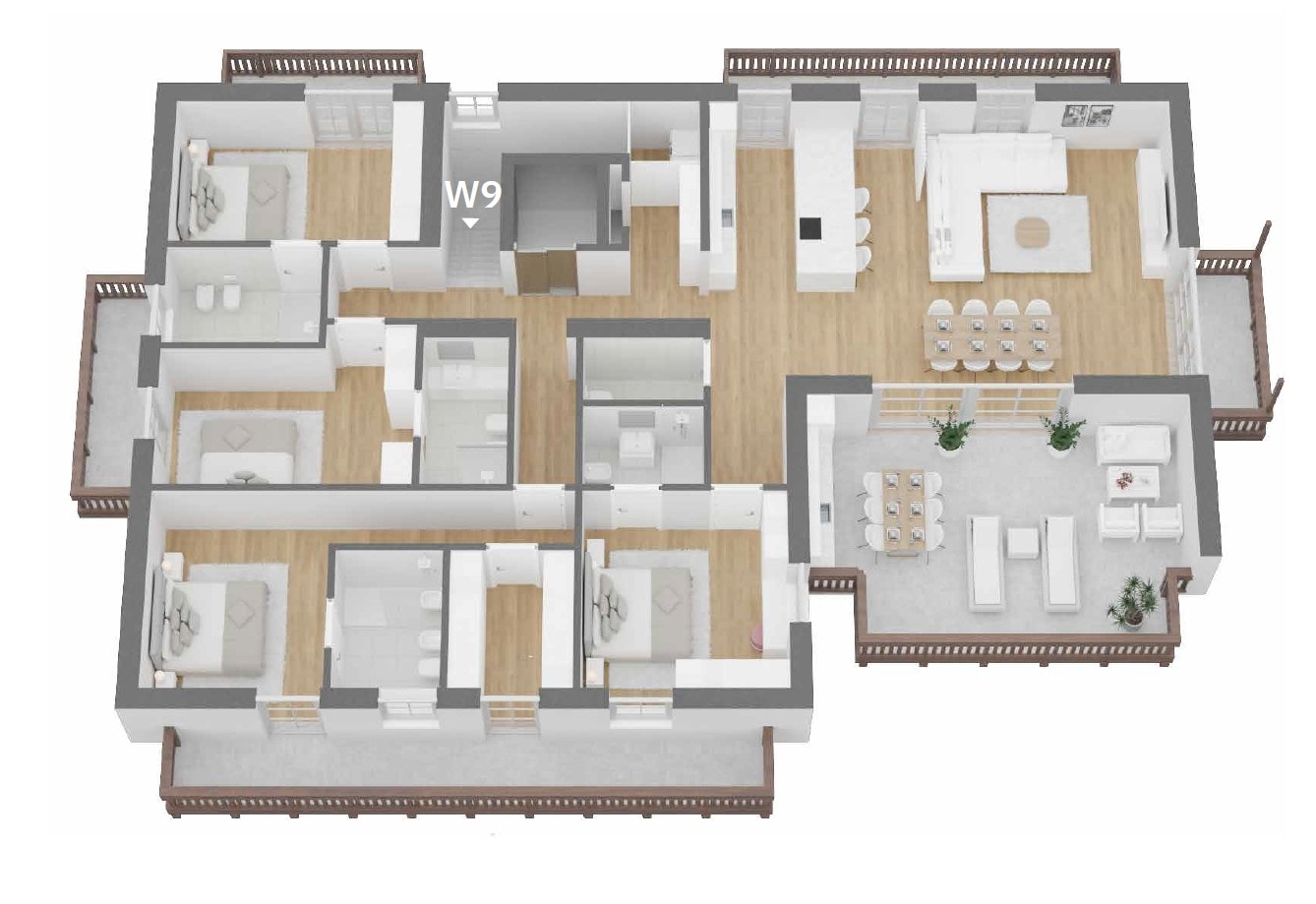 W9 Toblach: Residence Schacher: Ihre exklusive Penthousewohnung i... W9 Toblach: Residence Schacher: Ihre exklusive Penthousewohnung i...