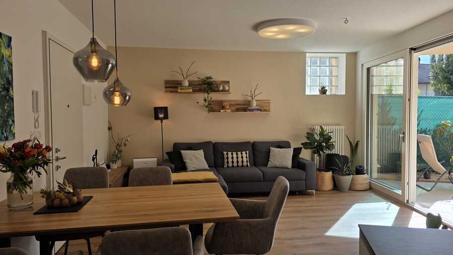 Stilvolle 2 Zimmer Wohnung mit privatem Garten und Terrasse 7 Stilvolle 2 Zimmer Wohnung mit privatem Garten und Terrasse 7