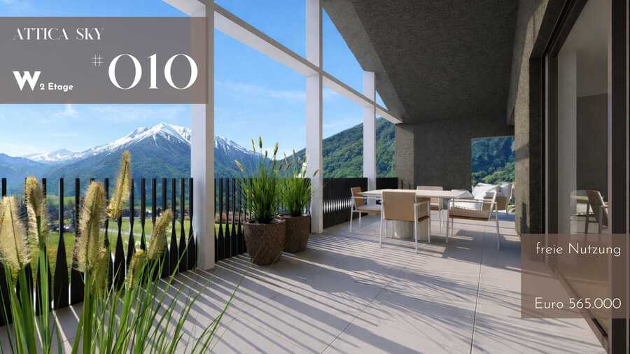 Exklusive 4-Zimmer-Dachgeschosswohnung mit Terrasse und Ortlerblick in 4 Exklusive 4-Zimmer-Dachgeschosswohnung mit Terrasse und Ortlerblick in 4